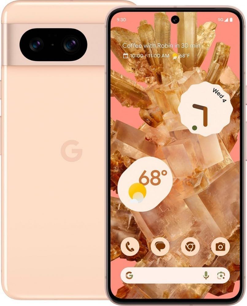 Graphene OS + Modified Google Pixel 8 Obsidian
